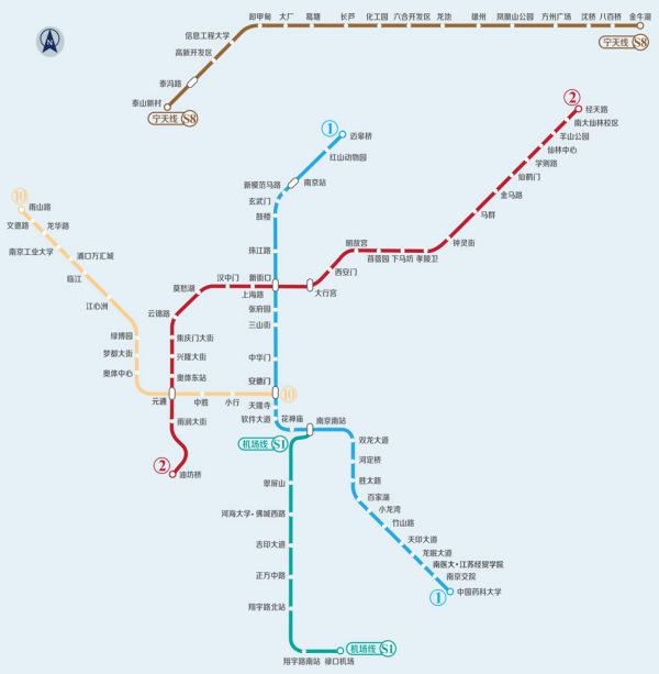 南京地铁12号线最新线路图,南京地铁12号线最新线路图，城市交通枢纽的新篇章