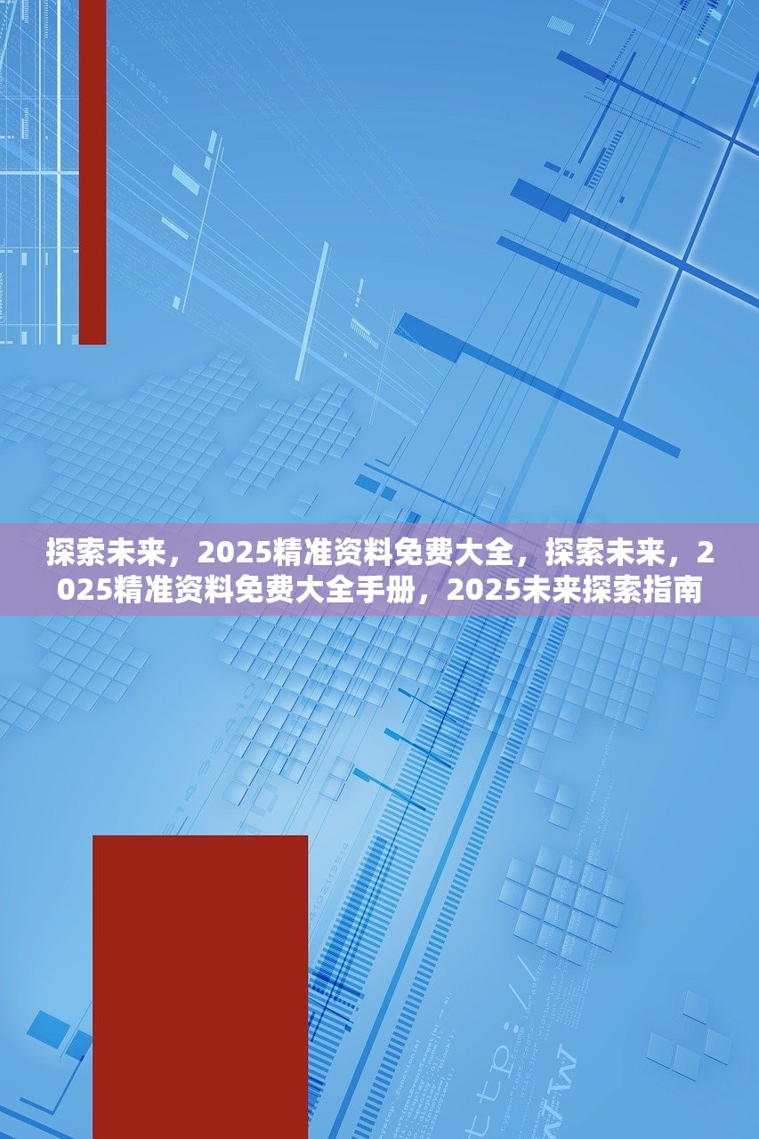 2025精准正版资料,迈向精准正版资料的未来，探索2025年的数据世界